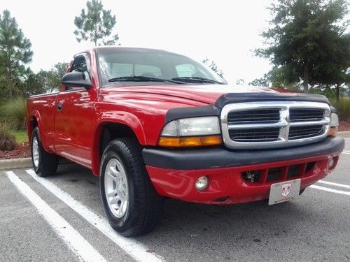 2004 dodge dakota club cab sport 1/2 ton pickup truck  v6