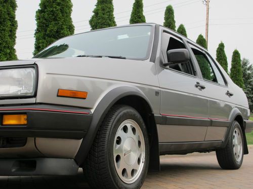 1988 volkswagen jetta gli, 1.8 16v, recaro trophy, time capsule, 100% stock