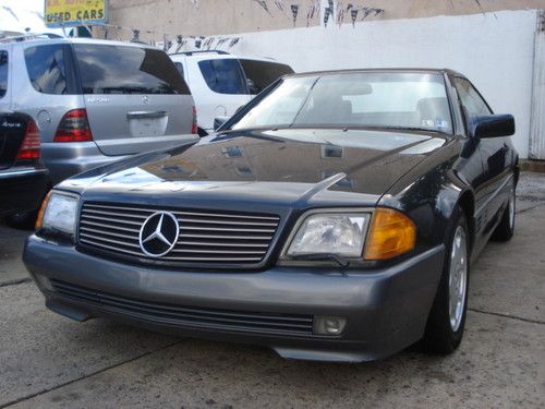 1993 mercedes benz 300sl charcoal on black