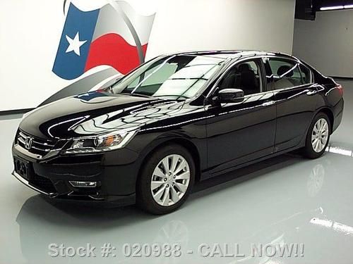 2013 honda accord ex-l v6 sedan sunroof nav rear cam 9k texas direct auto