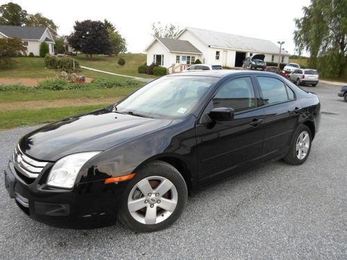 2008 ford fusion se sedan 4-door 2.3l flood salvage car