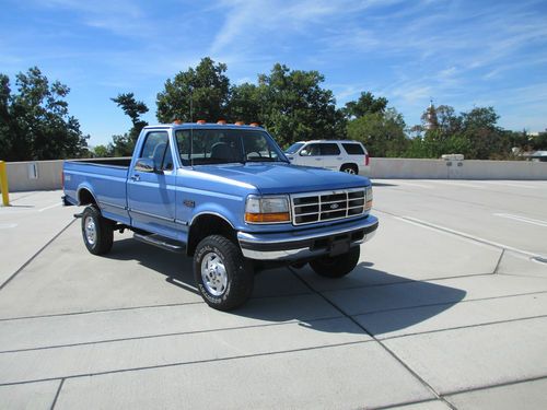 1996 f-350 xlt   14000 original miles !