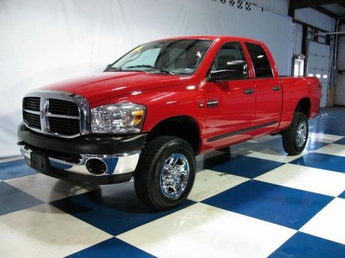 09 dodge ram 2500hd quad cab 4x4 trx4 sb..manual..6.7l diesel