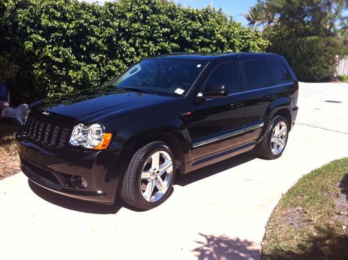 2008 jeep grand cherokee srt8 - black - mint condition! some extras!