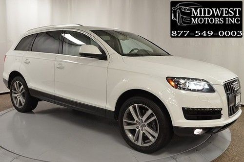 2011 audi q7 quattro premium plus navigation panoramic sunroof camera one owner