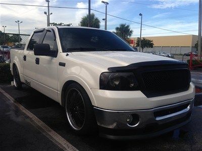 2008 ford f150 supercrew lariat 5.4l auto white