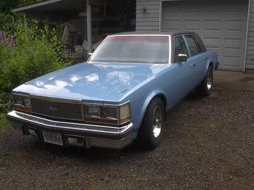 1979 cadillac seville base sedan 4-door  powered by 454 chevorlet and 400 turbo