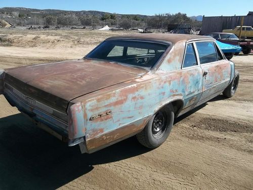 64 gto desert southwest car, choice metal, no reserve!