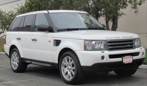 07 land rover range rover sport hse navigation luxury package leather moon roof