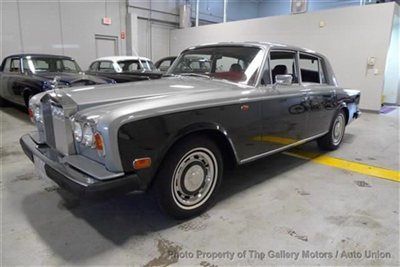 1979 rolls-royce silver shadow ii - 34k miles - silver over black - low reserve