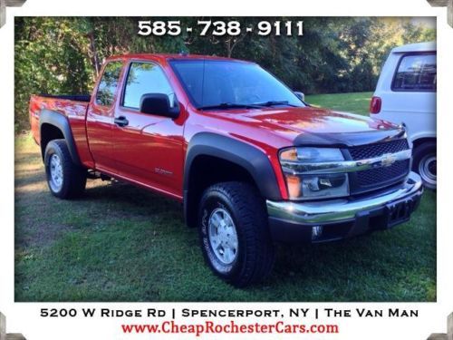 04 chevrolet colorado z71 extended cab four wheel drive