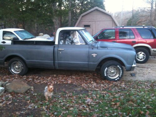 1967 chevy c-10 primer  it is #164897 off the st louis line maybe last roller