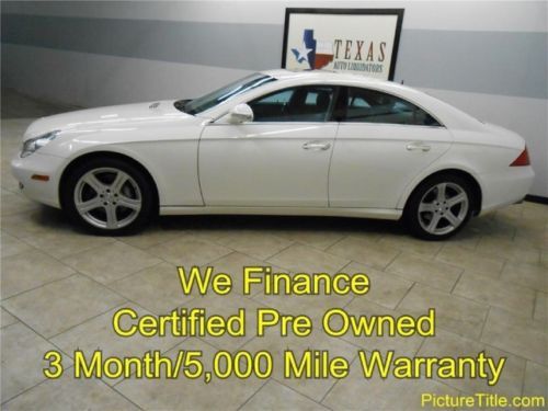 06 cls 500 gps navi sunroof leather warranty we finance texas