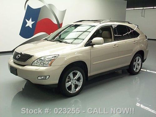 2007 lexus rx350 htd leather sunroof chrome wheels 57k texas direct auto