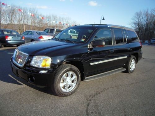 2004 envoy xuv slt auto 5.3l v8 4wd mooroof midgate and midgate window 90k black