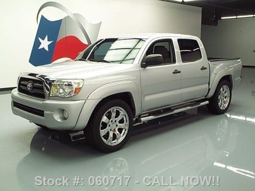 2008 toyota tacoma prerunner sr5 crew 20&#039;&#039; wheels 57k! texas direct auto