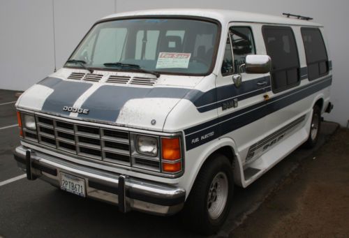 1989 dodge ram van 2500 carroll shelby edition by safari #30 of 100 360 ci auto