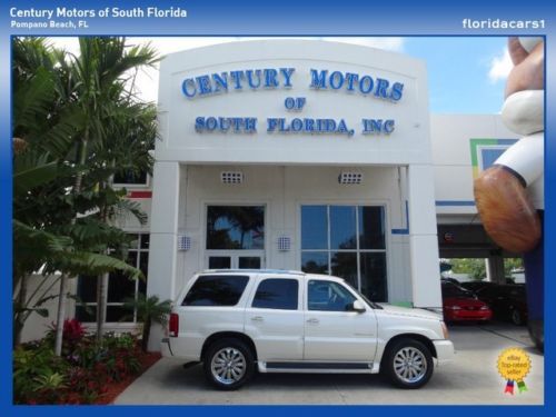 2006 cadillac escalade 6.0l v8 auto low mileage 1 owner leather loaded