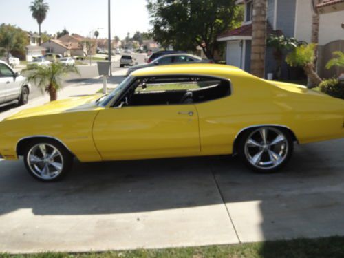 1970 chevrolet chevelle malibu hardtop 2-door 6.5l