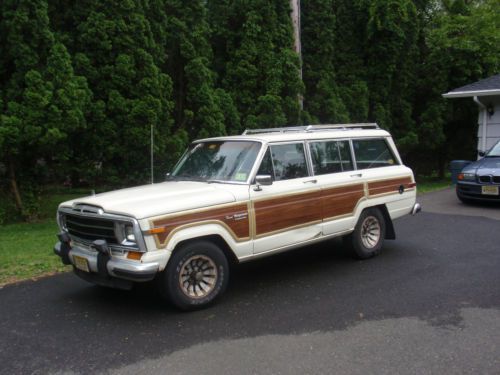 1986 jeep grand wagoneer base sport utility 4-door 5.9l