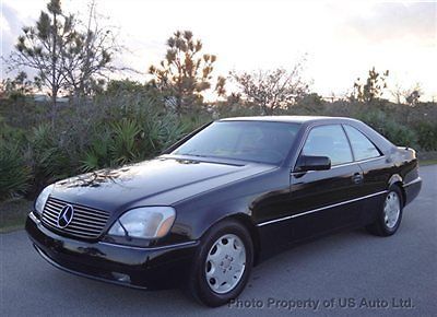 S-class 1995 mercedes benz s500 coupe w140 2d 5.0l v8 fully loaded sunroof auto