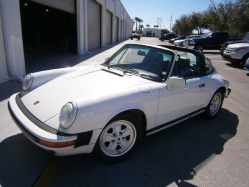 1988 porsche 911 carrera 3.2l h6 rwd targa unique collectible clean carfax l@@k