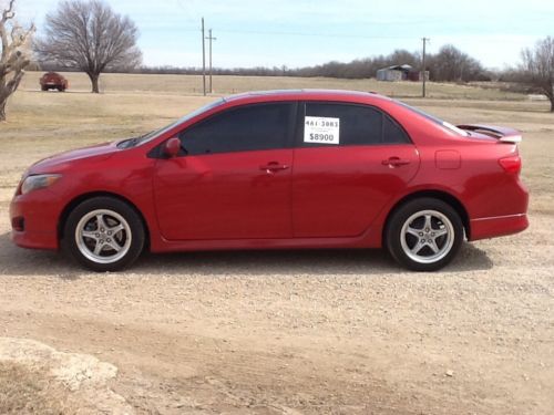 2009 toyota corolla s sedan 4-door 1.8l