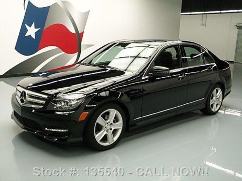 2011 mercedes-benz c300 sport automatic sunroof nav 34k texas direct auto