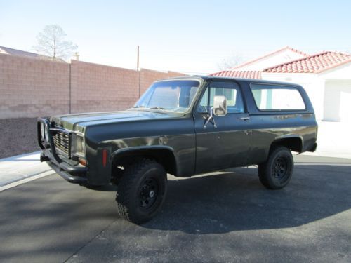 1974 chevy k5 blazer partially restored