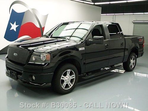 2008 ford f-150 fx2 sport crew side steps bedliner 47k texas direct auto