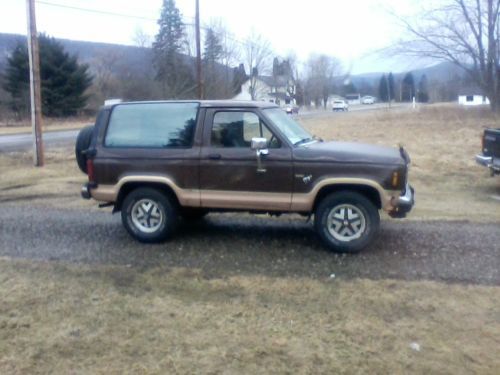 87 ford bronco ii southern no rust