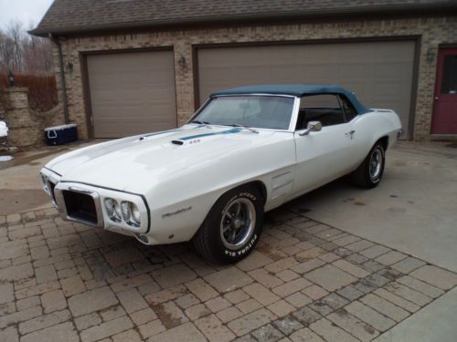 1969 firebird conv, 4 spd , trans am tribute