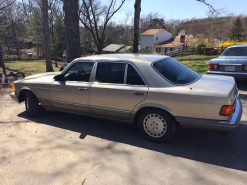 1991 mercedes-benz 560sel base sedan 4-door 5.6l - 34.7 k actual miles