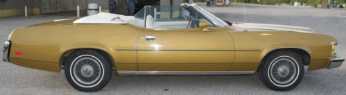 1973 mercury cougar xr7 convertible 351 cleveland engine 4 barrel carburator