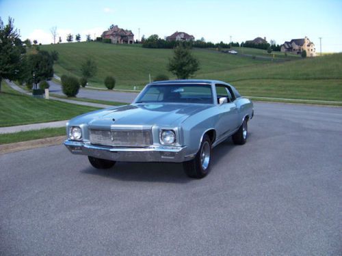 1971 chevrolet monte carlo ss 454! one of 1919-original engine