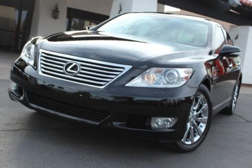 2010 lexus ls460 comfort plus pkg. fully loaded. blk/blk. serviced. clean carfax