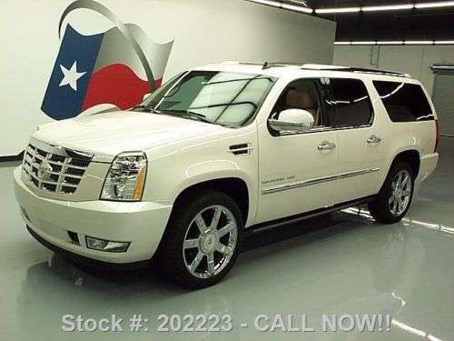 2011 cadillac escalade esv premium awd sunroof nav 29k texas direct auto