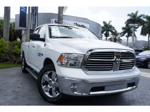 2013 ram 1500 big horn rear wheel drive navigation 1 owner clean carfax florida