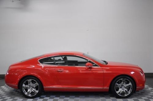 2006 bentley contenental gt stjames red black nav chrome 19 rims 26,700 miles