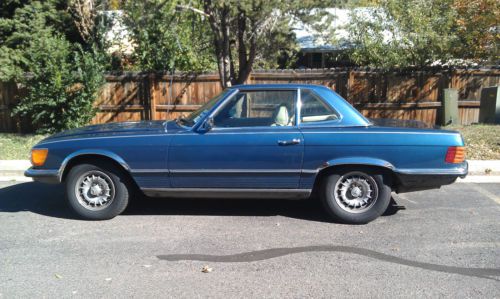 1972 mercedes-benz 450 sl convertible - rare 450sl