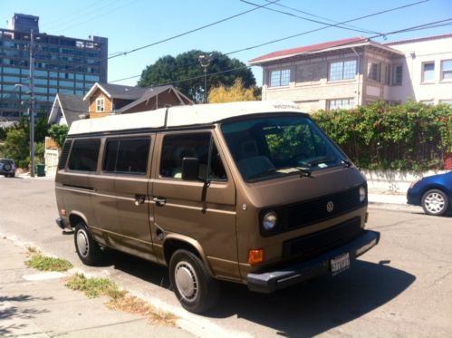 1985 volkswagen vanagon weekender westfalia