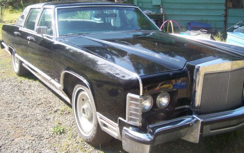 1979 lincoln continental base hardtop 4-door 6.6l