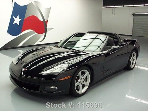 2007 chevy corvette 3lt auto heated leather hud 30k mi texas direct auto