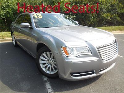 Chrysler 300 4dr sedan rwd low miles automatic gasoline 3.6l v6 cyl billet silve