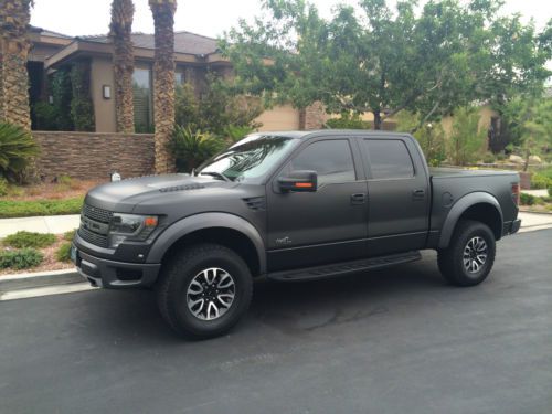 2013 ford f-150 svt raptor crew cab pickup 4-door 6.2l