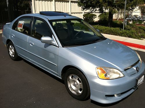 2003 honda civic hybrid 45 mpg