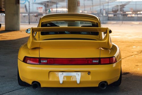 1995 porsche 911 m030 | speed yellow | factory sunroof delete