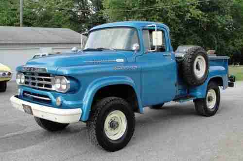 Buy used 59 DODGE POWER WAGON POWER GIANT TRUCK WITH ... ford f 250 trailer wiring harness 