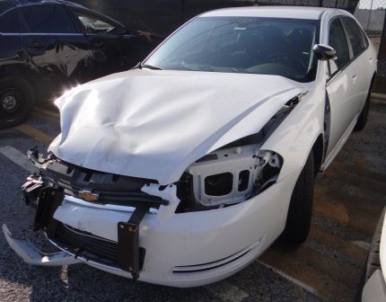 2011 chevrolet impala - police pkg - wrecked/salvage title - 2003767