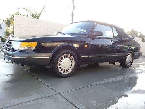 1991 saab 900 s convertible 2-door 2.1l